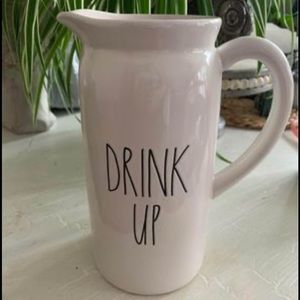 Rae Dunn “Drink Up” Pitcher